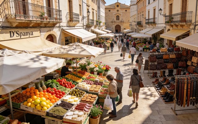 Weekly Market Inca Mallorca, Markets, photo