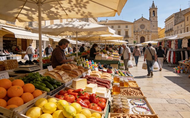 Weekly Market Manacor Mallorca, Markets, photo