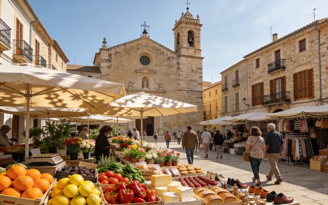 Weekly Market Muro Mallorca, Markets, photo