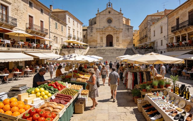 Weekly Market Pollensa Mallorca, Markets, photo