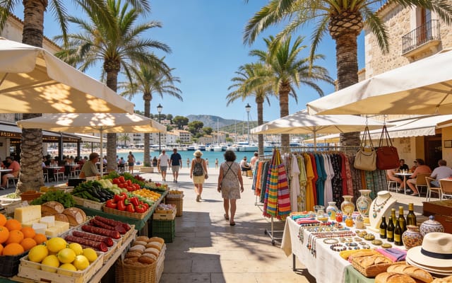 Weekly Market Port de Pollensa Mallorca, Markets, photo
