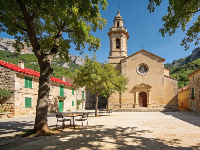 Bunyola, city, photo