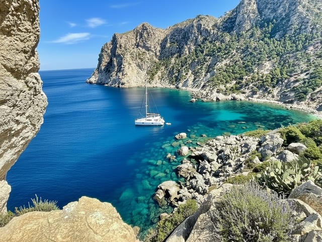 Cala Basset, Isolated, Mallorca, photo