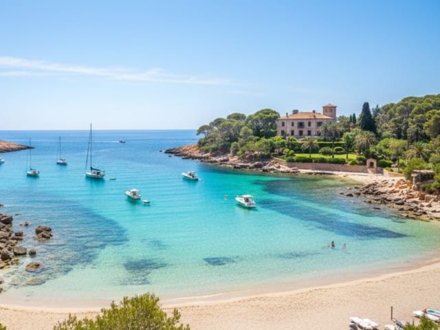 Cala Bendinat, beach, Mallorca, photo