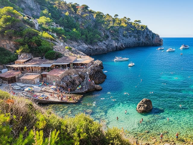 Cala Deià, Mallorca, photo