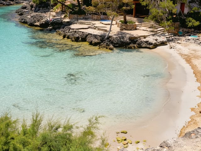Cala Mitjana, beach, Mallorca, photo