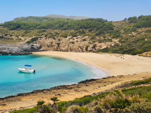 Cala Mitjana, beach, Mallorca, photo