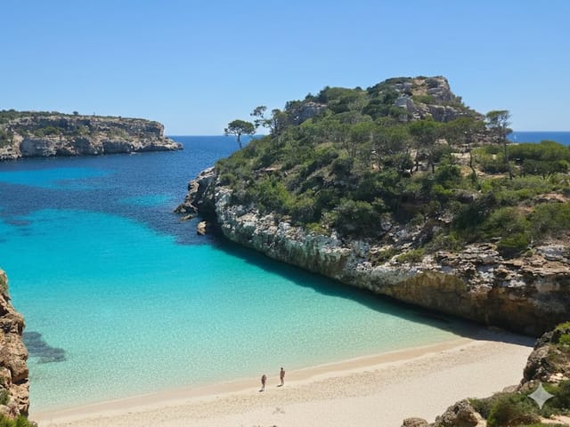 Caló d'es Moro, beach, Mallorca, photo