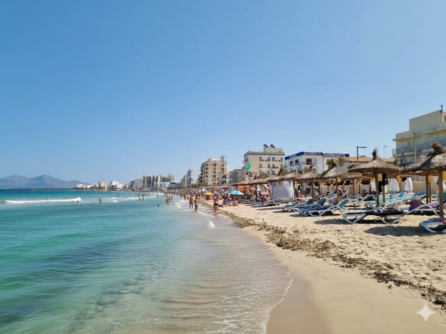 Can Picafort, beach, Mallorca, photo