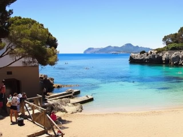 Es Caló de sa Fusta, beach, Mallorca, photo