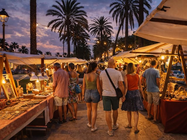 Night Market S'Illot Mallorca, photo