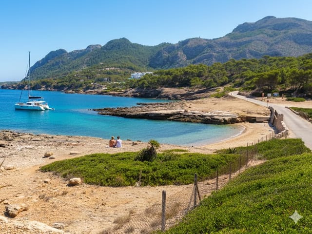Raco de Ses Barreres, beach, Mallorca, photo