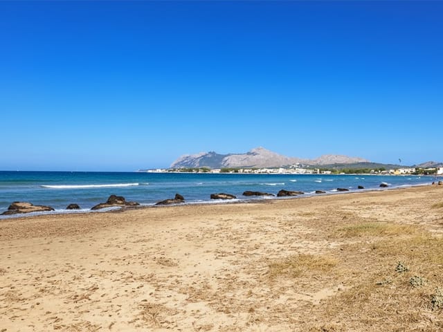 Sa Marina d'Alcudia, beach, Mallorca, photo