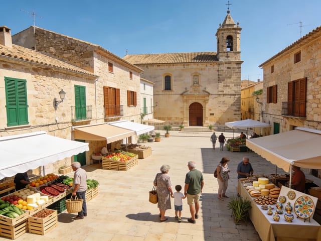 Weekly Market Búger Mallorca, photo