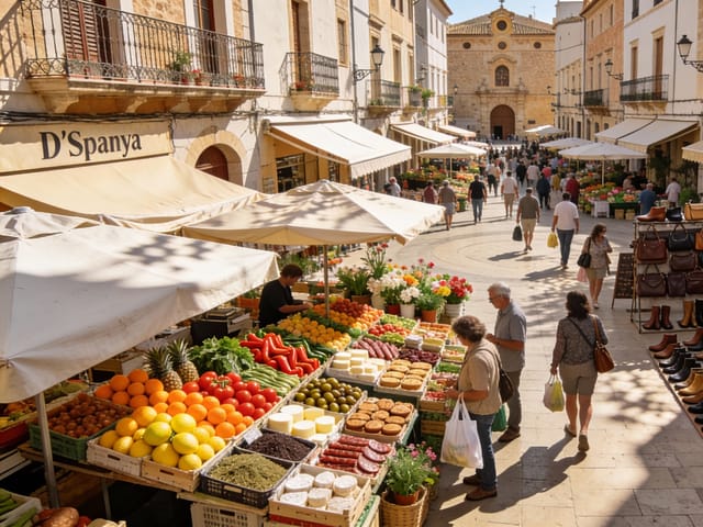 Mercado semanal Inca Mallorca, Inca, Mallorca, photo