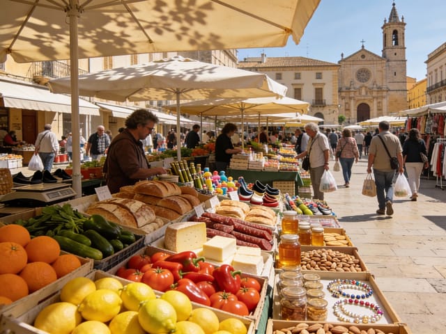 Weekmarkt Manacor Mallorca, Manacor, Mallorca, photo