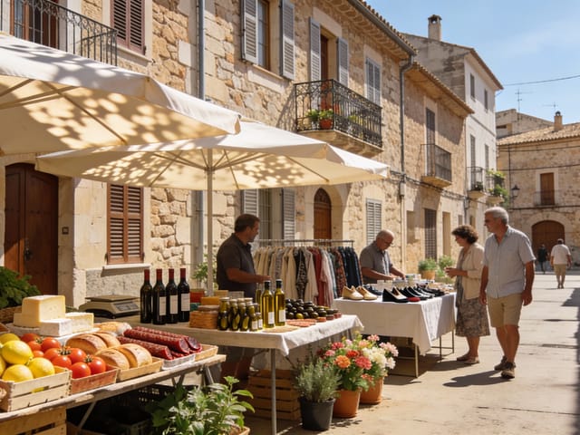 Weekly Market Petra Mallorca, photo