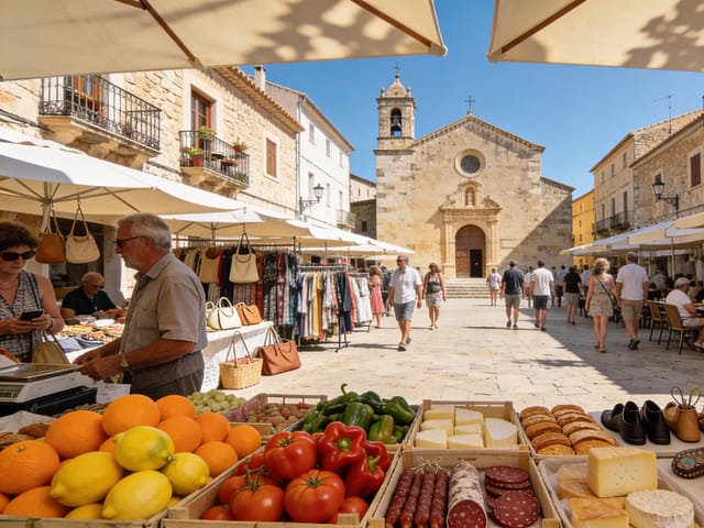 Ukemarked Sant Llorenç des Cardassar Mallorca, Sant Llorenç des Cardassar, Mallorca, photo