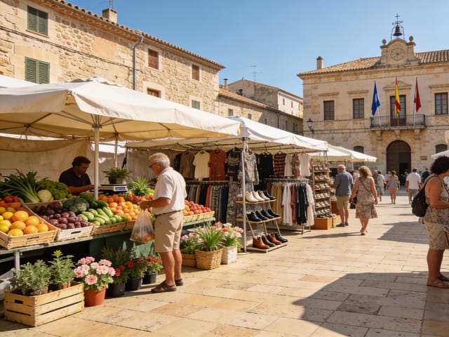 Mercato settimanale Ses Salines Maiorca, Ses Salines, Mallorca, photo