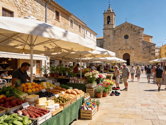 Mercado semanal Son Servera Mallorca, Son Servera, Mallorca, photo