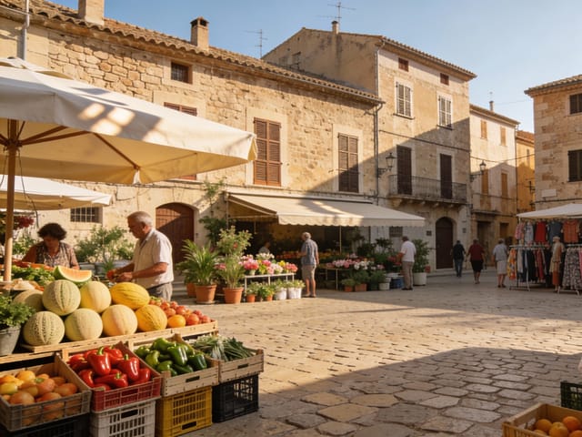 Weekly Market Vilafranca de Bonany Mallorca, photo