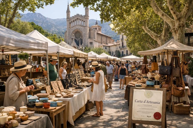 Artisan Market Sóller Mallorca, Sóller, Mallorca, photo