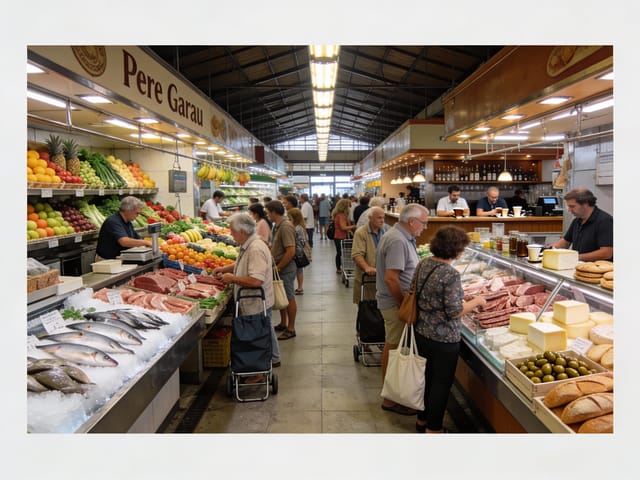 Market Hall Palma Pere Garau Mallorca, photo