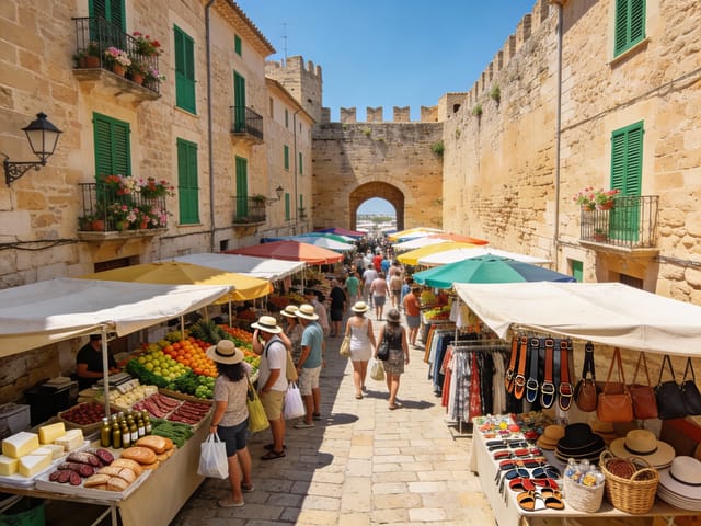 Weekly Market Alcúdia Mallorca, photo