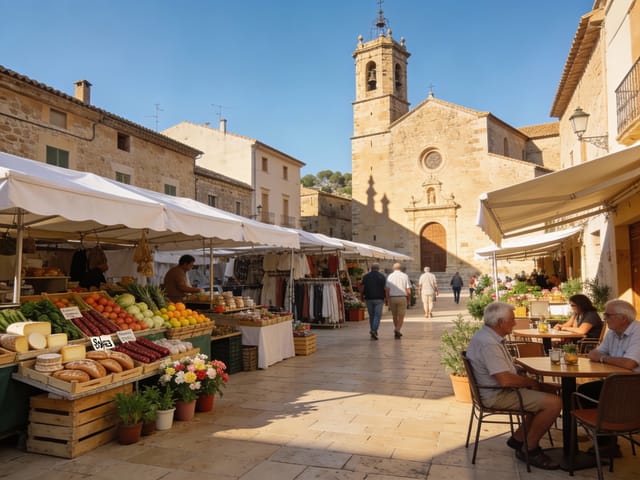 Weekly Market Campanet Mallorca, Campanet, Mallorca, photo