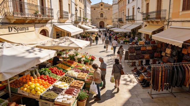 Weekly Market Inca Mallorca, Inca, Mallorca, photo