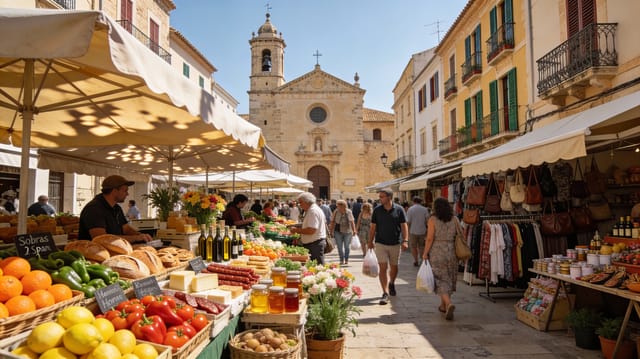Weekly Market Llucmajor Mallorca, Llucmajor, Mallorca, photo