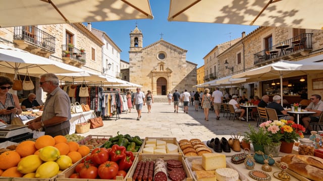 Weekly Market Sant Llorenç des Cardassar Mallorca, Sant Llorenç des Cardassar, Mallorca, photo