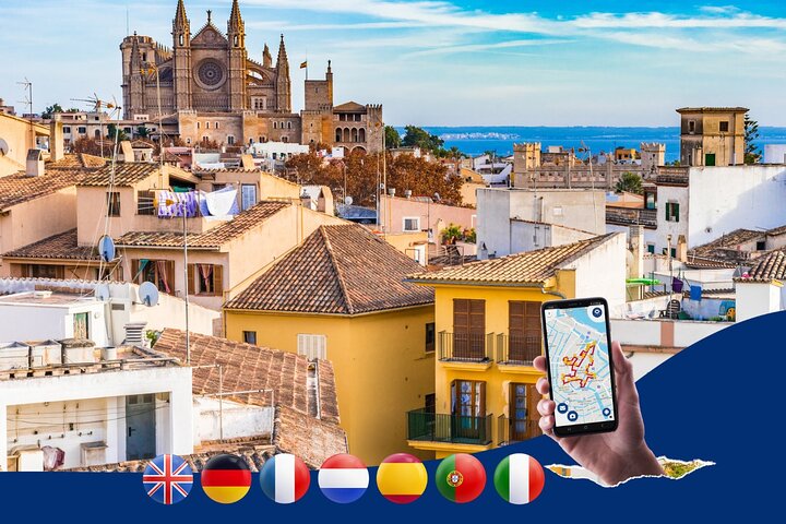 Palma de Mallorca: Stadsvandring Audio Guide på 7 språk på telefon, water-activities, Palma de Mallorca · Palma