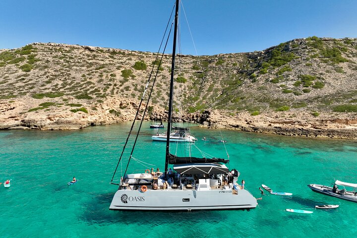 Catamaran Sailing in Palma Mallorca includes Aperitif and BBQ, water-activities, Palma, Mallorca