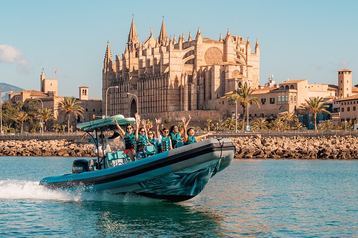 Maiorca: tour in motoscafo, visita alla cattedrale, calette e snorkeling, water-activities, Mallorca