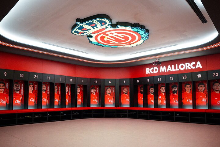 Tour Estadi Mallorca Son Moix , stadium of RCD Mallorca, water-activities, Palma de Mallorca · Palma