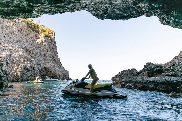 Alcudia: Jet ski excursion to Jack Sparrow's cave, water-activities, Alcúdia, Mallorca