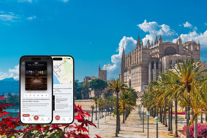 Zelfgeleide Podcast Tour Palma de Mallorca: De 17e Duitse staat, water-activities, Palma de Mallorca · Palma