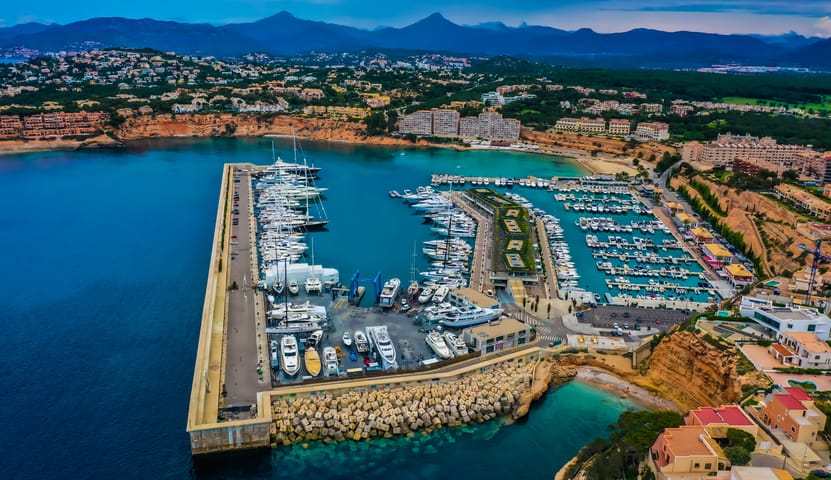 Port Adriano, Yacht Harbor, El Toro, Mallorca