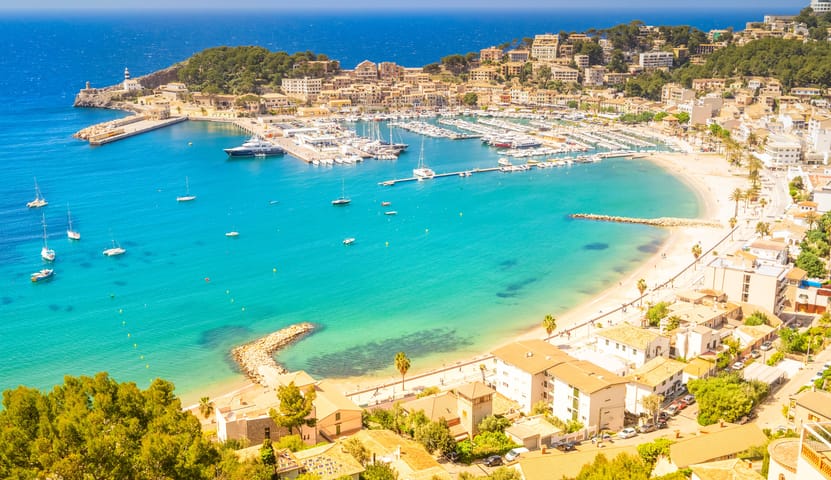 Club Nàutic Sóller - Marina del Port de Sóller, Yacht Harbor, Biniaraix, Mallorca