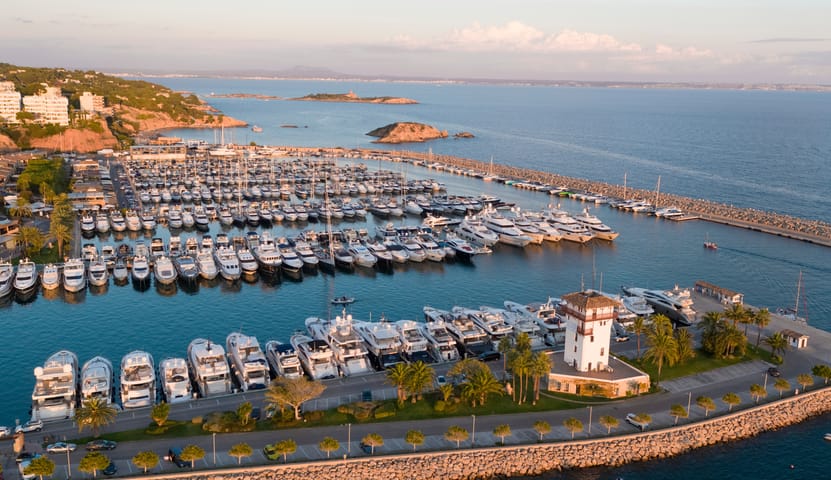 Puerto Portals, Yacht Harbor, Portals Nous, Mallorca