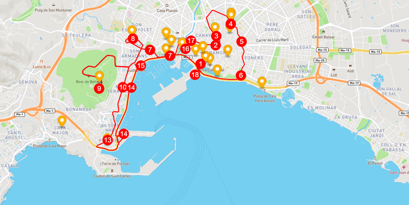 City Sightseeing Palma de Mallorca, Activities & Sightseeing