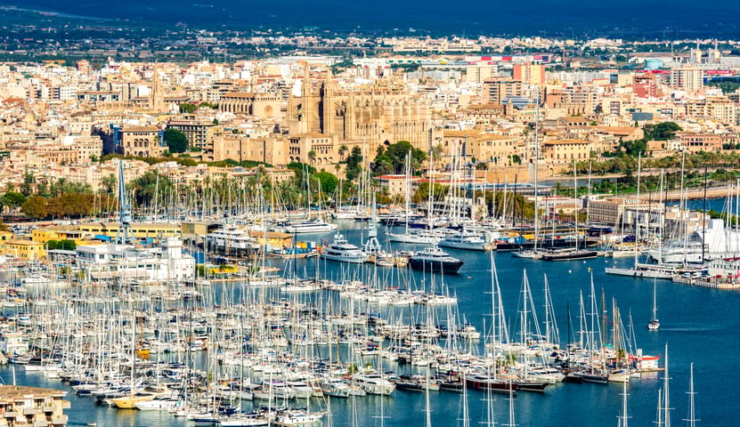 Marina Port de Mallorca, Yacht Harbor, Palma de Mallorca