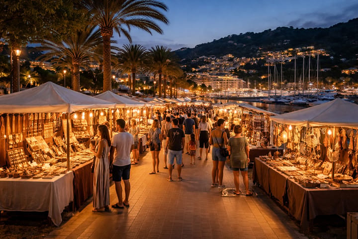 Night Market Cala Ratjada Mallorca, Cala Ratjada, Mallorca