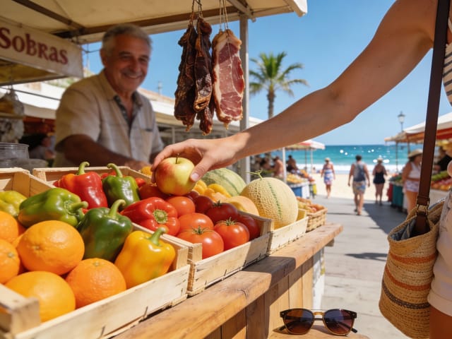 Weekly Market Can Picafort Mallorca, Can Picafort, Mallorca