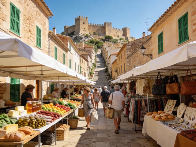 Weekly Market Capdepera Mallorca, Capdepera, Mallorca