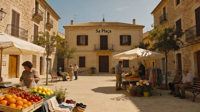 Veckomarknad Maria de la Salut Mallorca, Maria de la Salut, Mallorca