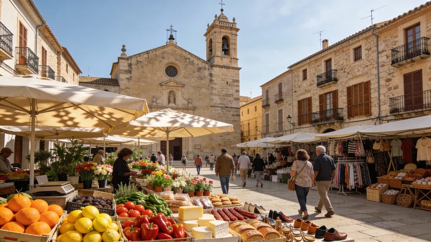Weekly Market Muro Mallorca, Muro, Mallorca