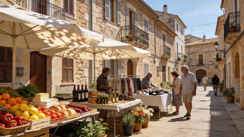 Weekly Market Petra Mallorca, Petra, Mallorca