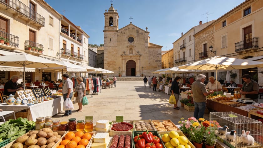 Wochenmarkt Sa Pobla Mallorca, Sa Pobla, Mallorca